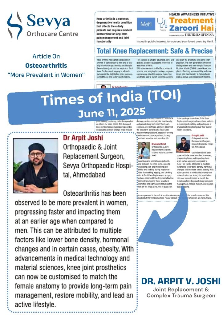 Osteoarthritis: More Prevalent in Women — Customised Knee Joint Care